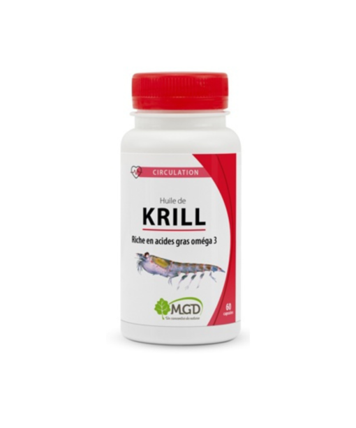 MGD Nature Huile De krill 60 Capsules