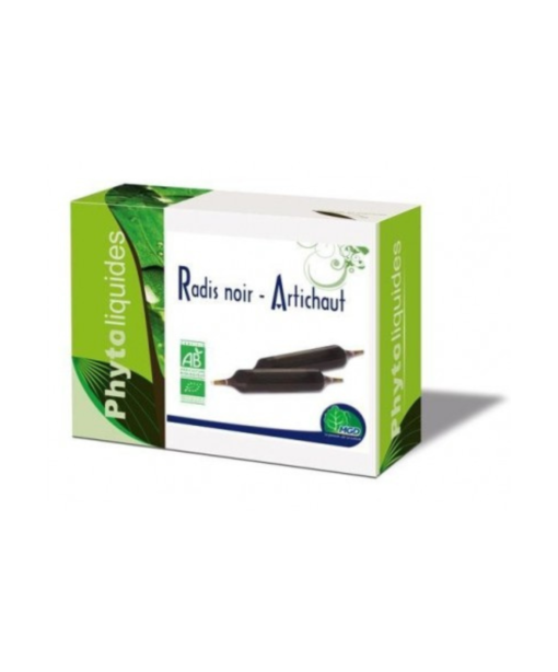 MGD Bio Radis Noir Artichaut 10 Ampoules