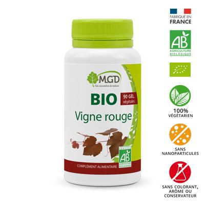 MGD Vigne Rouge Bio 90 Gélules