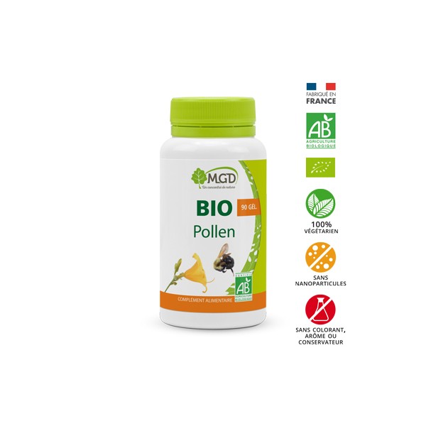MGD Bio Pollen 90 Gélules - Citymall
