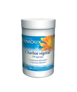 FENIOUX Charbon végétal 200 Gélules