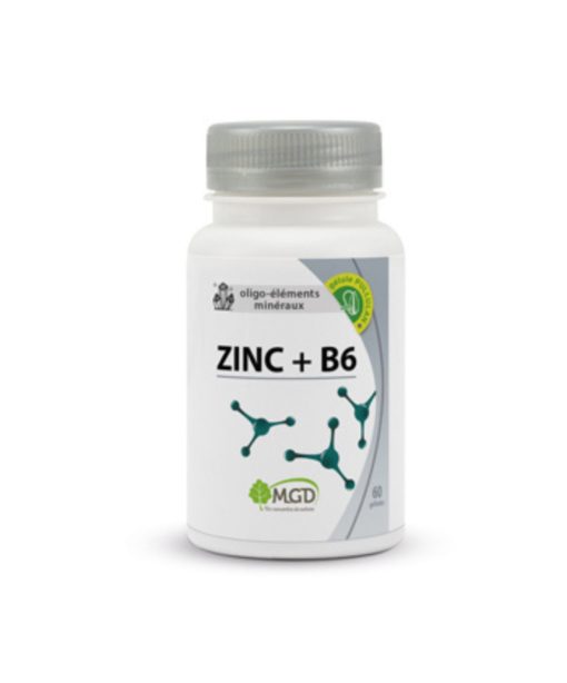 MGD Zinc + B6 60 Gélule