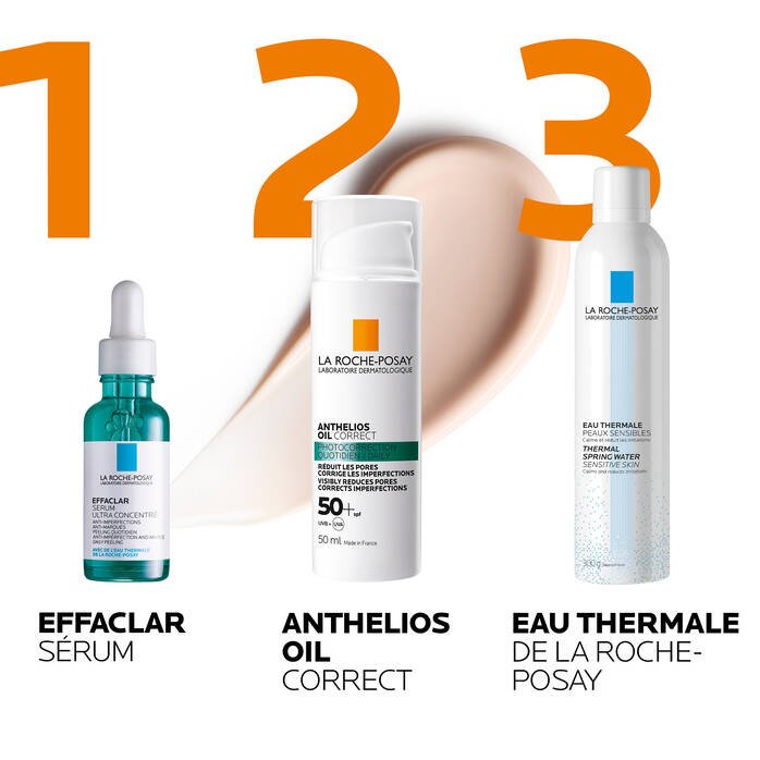 La-Roche-Posay ANTHELIOS OIL CORRECT Peau Grasse à imperfections 50ml