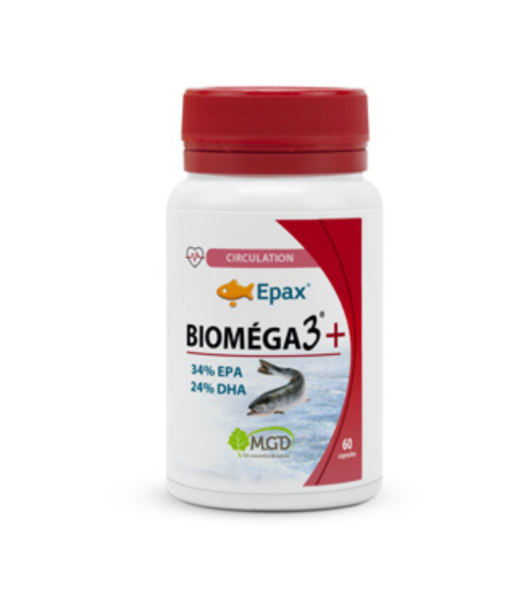 MGD Nature Biomega3 60 Capsules – Trouvez chez citymall, La référence N1 de la parapharmacie en ligne au Maroc.