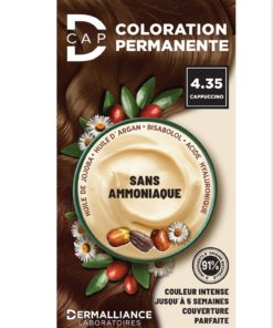 D-CAP COLORATION PERMANENTE CAPPUCCINO N°4.35 - Trouvez chez CITYMALL, La référence N1 de la parapharmacie en ligne au Maroc.