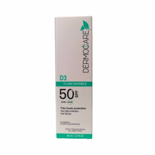 Dermocare Ecran fluide invisible spf50 50ml