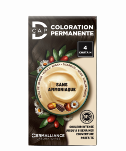 DCAP COLORATION PERMANENTE N°4 CHATAIN