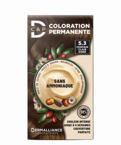DCAP COLORATION PERMANENTE N°5.3 CHATAIN CLAIR