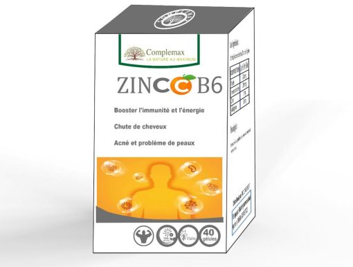 Complemax Zinc B6 40 Gélules