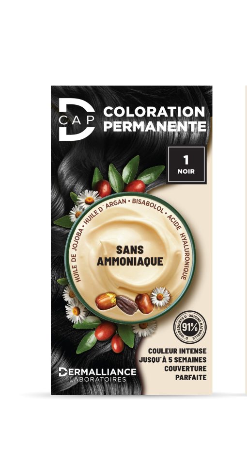 D-CAP COLORATION PERMANENTE N°1 NOIR