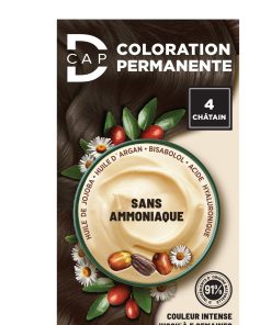 D-CAP COLORATION PERMANENTE N°4 CHATAIN