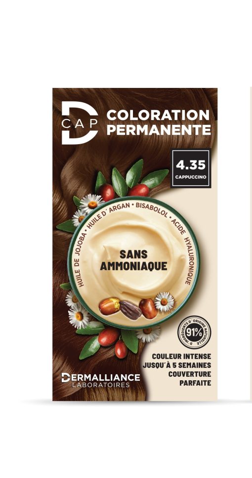 D-CAP COLORATION PERMANENTE N°4.35 CAPPUCCINO