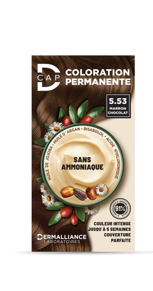 D-CAP COLORATION PERMANENTE N°5.53 MARRON CHOCOLAT