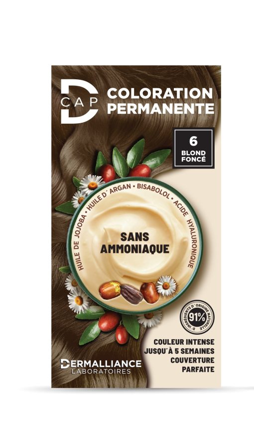 D-CAP COLORATION PERMANENTE N°6 BLOND FONCÉ