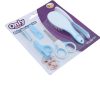 ONLY BABY Coffret manucure bébé avec ciseaux coupe-ongles brosse à cheveux et peigne