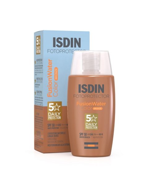 ISDIN Fotoprotector Fusion Water Color Bronze spf50 50ml– Trouvez chez CITYMALL, La référence N1 de la parapharmacie en ligne au Maroc.