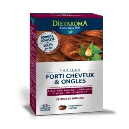 DIETAROMA CAPILEA FORTI CHEVEUX ET ONGLES 60 CAPSULES