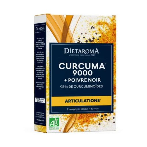 DIETAROMA CURCUMA ET POIVRE NOIR BIO 60 COMPRIMES