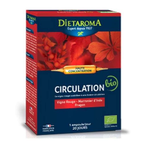 DIETAROMA CIRCULATION BIO 20 AMPOULES