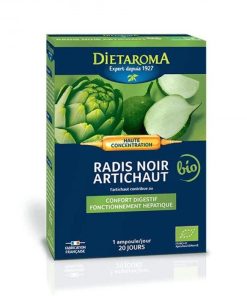 DIETAROMA RADIS NOIR ARTICHAUD BIO AMPOULES