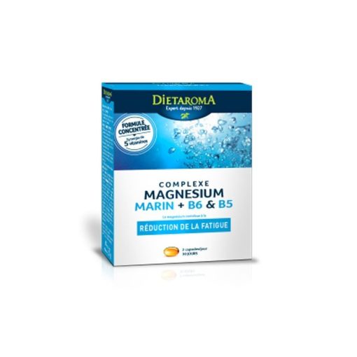 Dietaroma Complexe Magnésium Marin + B6 & B5 60 Capsules