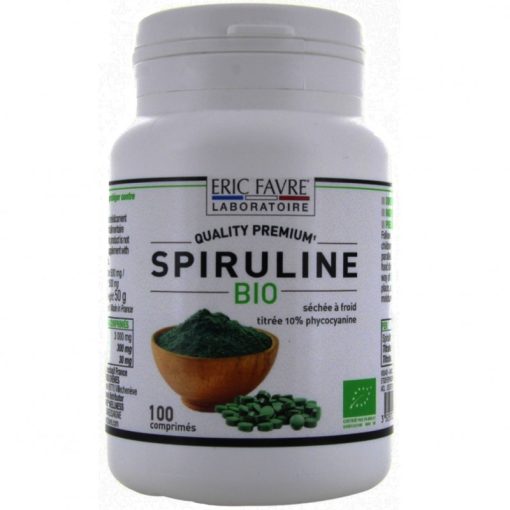 ERIC FAVRE SPIRULINE BIO 100 COMPRIMES