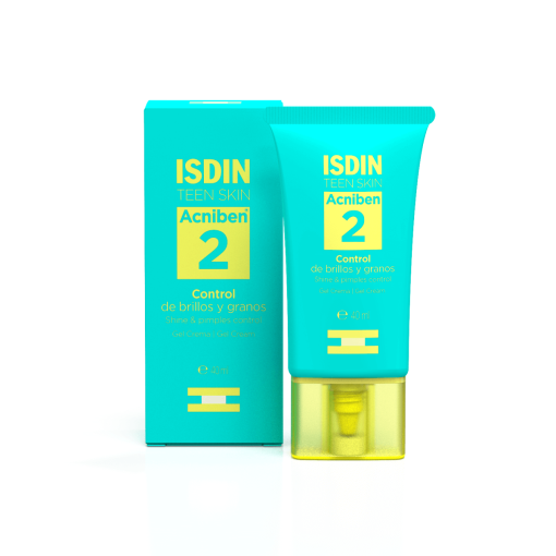 ISDIN Acniben 2 Contrôle Brillance et Boutons 40ml