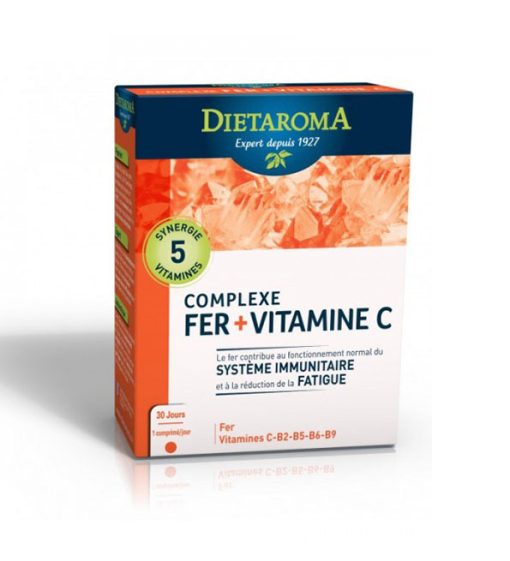 Dietaroma complexe Fer+Vitamine C 30cps