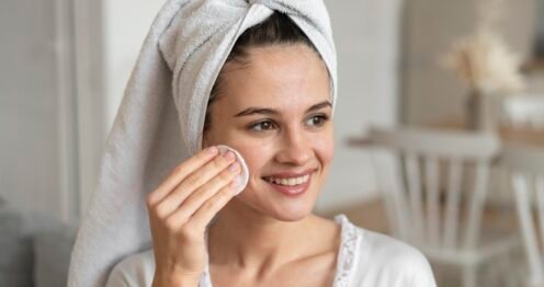 routine contre les taches brunes