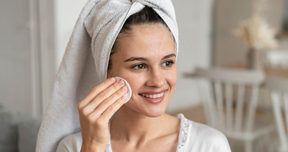 routine contre les taches brunes